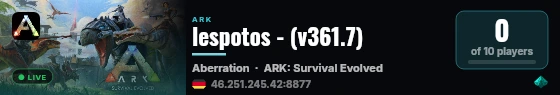 lespotos - (v361.7) live status badge