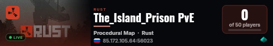 The_Island_Prison PvE live status badge