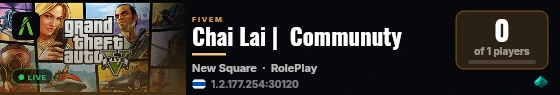 Chai Lai |  Communuty live status badge