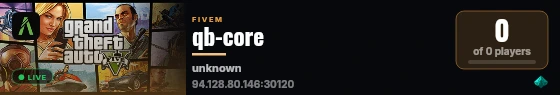 qb-core live status badge
