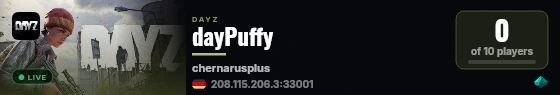 dayPuffy live status badge