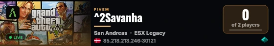 ^2Savanha live status badge
