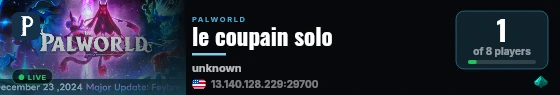 le coupain solo live status badge