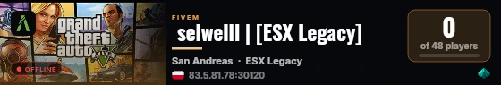  selwelll | [ESX Legacy] live status badge