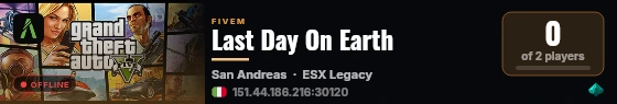 Last Day On Earth live status badge