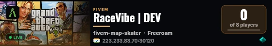 [QBCore Framework] Jay_test live status badge