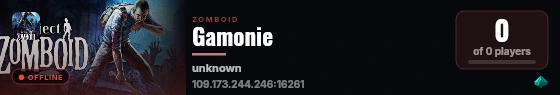Gamonie live status badge