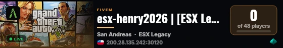 esx-henry2026 | [ESX Legacy] live status badge