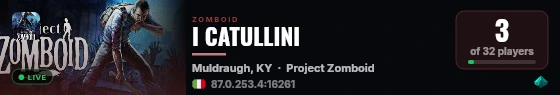 I CATULLINI live status badge