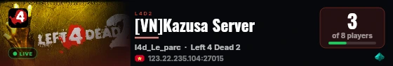 [VN]Kazusa Server live status badge
