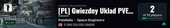 [PL] Gwiezdny Uklad PVE [PL] live status badge