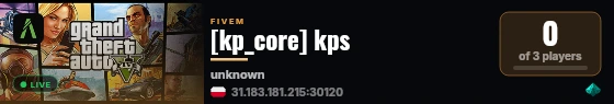 [kp_core] kps live status badge