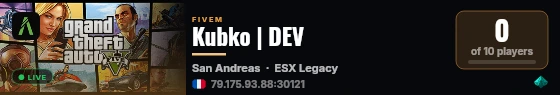 Kubko | DEV live status badge