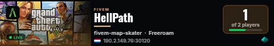 HellPath live status badge