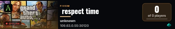  respect time  live status badge