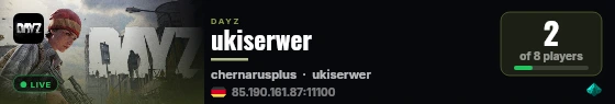 ukiserwer live status badge