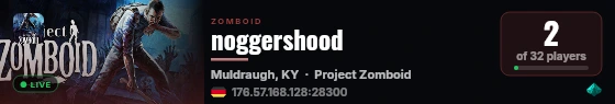 noggershood live status badge