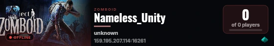 Nameless_Unity live status badge