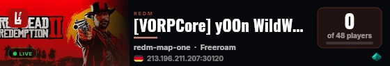 [VORPCore] yOOn WildWest live status badge