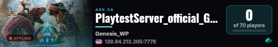 PlaytestServer_official_Genesis live status badge