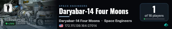 Daryabar-14 Four Moons live status badge
