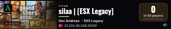 silaa | [ESX Legacy] live status badge