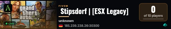  Stipsdorf | [ESX Legacy] live status badge