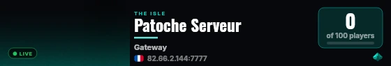 Patoche Serveur live status badge