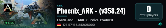 Phoenix_ARK - (v358.24) live status badge