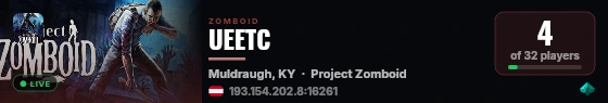 UEETC live status badge