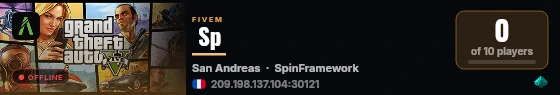  Sp live status badge