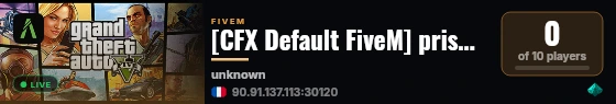 [CFX Default FiveM] prism-fa live status badge