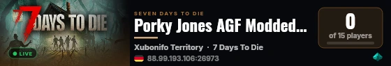 Porky Jones AGF Modded kein Blutmond live status badge