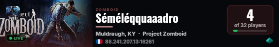 Séméléqquaaadro live status badge