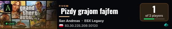 Axiom live status badge
