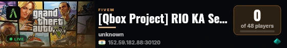 [Qbox Project] RIO KA Seher live status badge