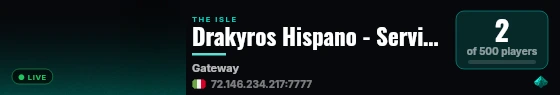 Drakyros Hispano - Servidor de pruebas live status badge