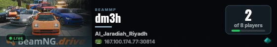 dm3h live status badge