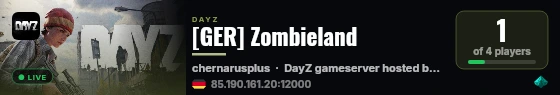 [GER] Zombieland live status badge