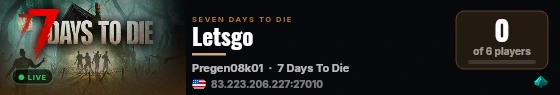 Letsgo live status badge