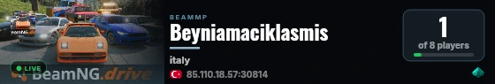 Beyniamaciklasmis live status badge