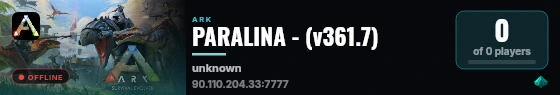 PARALINA - (v361.7) live status badge