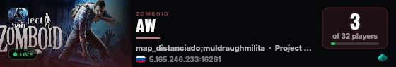 AW live status badge