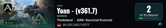 Yoan - (v361.7) live status badge