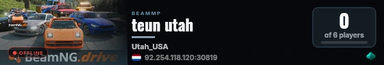 teun utah live status badge