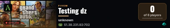 Testing dz live status badge