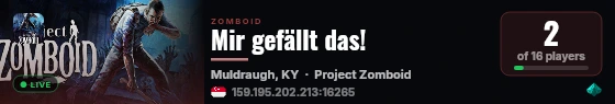 Mir gefällt das! live status badge