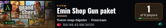 Gun Paket live status badge
