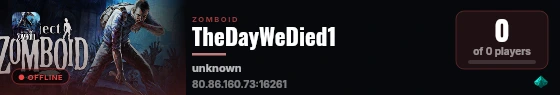 TheDayWeDied1 live status badge
