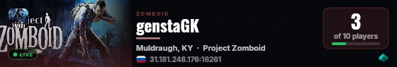 genstaGK live status badge